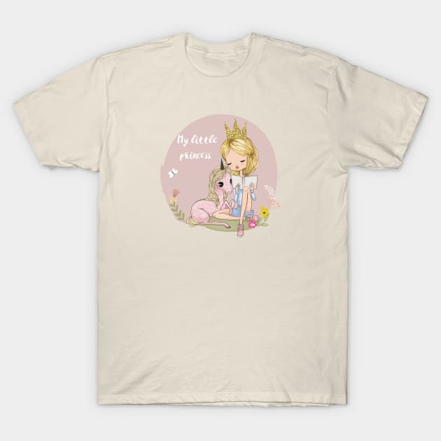 My Little Princess 1 T-Shirt by EveFarb